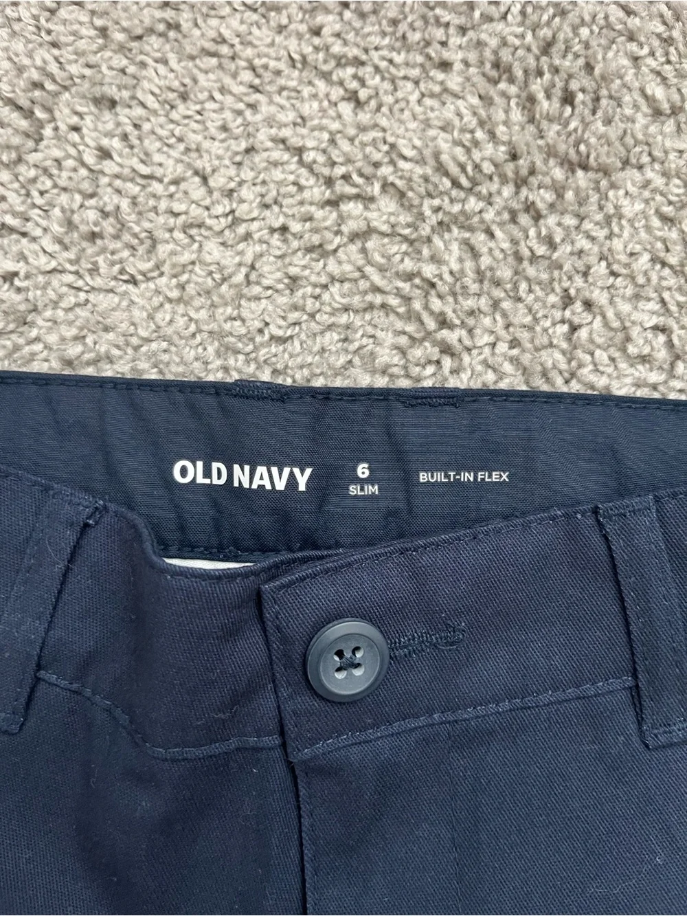 Boy uniform shorts navy